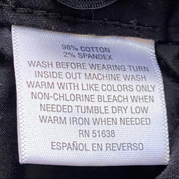 Epic Threads Black Distressed Cuffed Jean Shorts - Picture 6 of 7